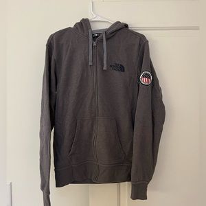 Nortface Zip-Up Hoodie, Size Sm